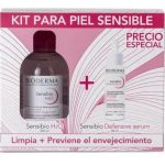 Bioderma Kit Sensibio Agua Micelar 250Ml + Defensive Serum 40Ml