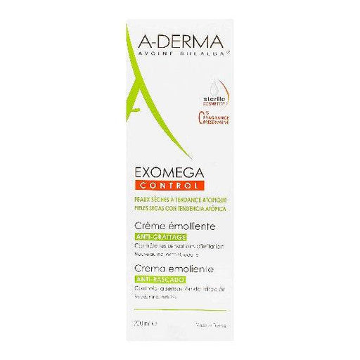 A-Derma Exomega Control Crema Emoliente Anti-Rascado 200Ml