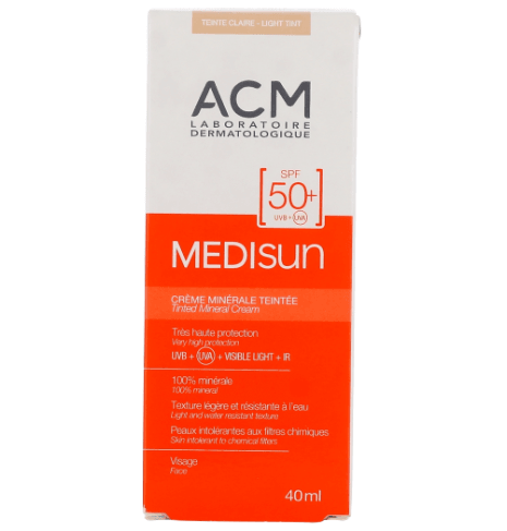 Acm Medisun Crema Mineral Con Color Fps50+ 40Ml