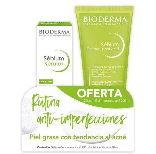 Bioderma Bipack Sébium Gel Moussant Actif + Kerato