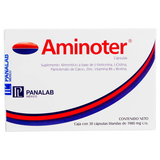Aminoter 1980Mg Con 30 Capsulas