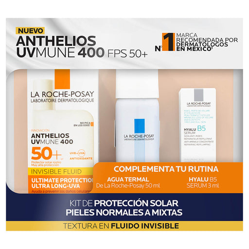 Anthelios Uv Mune 400 Fps50Ml +Hyalu B5 +Agua Thermal