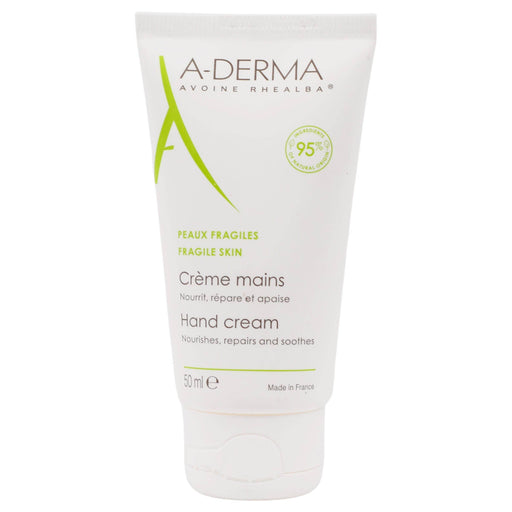 A-Derma Crema De Manos Hidratante 50Ml