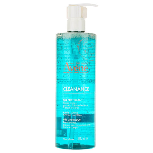 Avene Gel Limpiador Cleanance Piel Grasa 400Ml