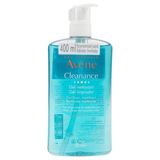 Avene Gel Limpiador Facial Piel Grasa 400Ml
