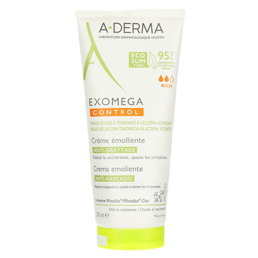 A-Derma Exomega Control Crema Emoliente 200Ml