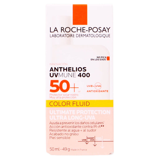 Anthelios Fluido Con Color Fps50 50Ml