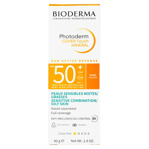 Bioderma Photoderm Cover Touch Tono Dorado Fps50 40Ml